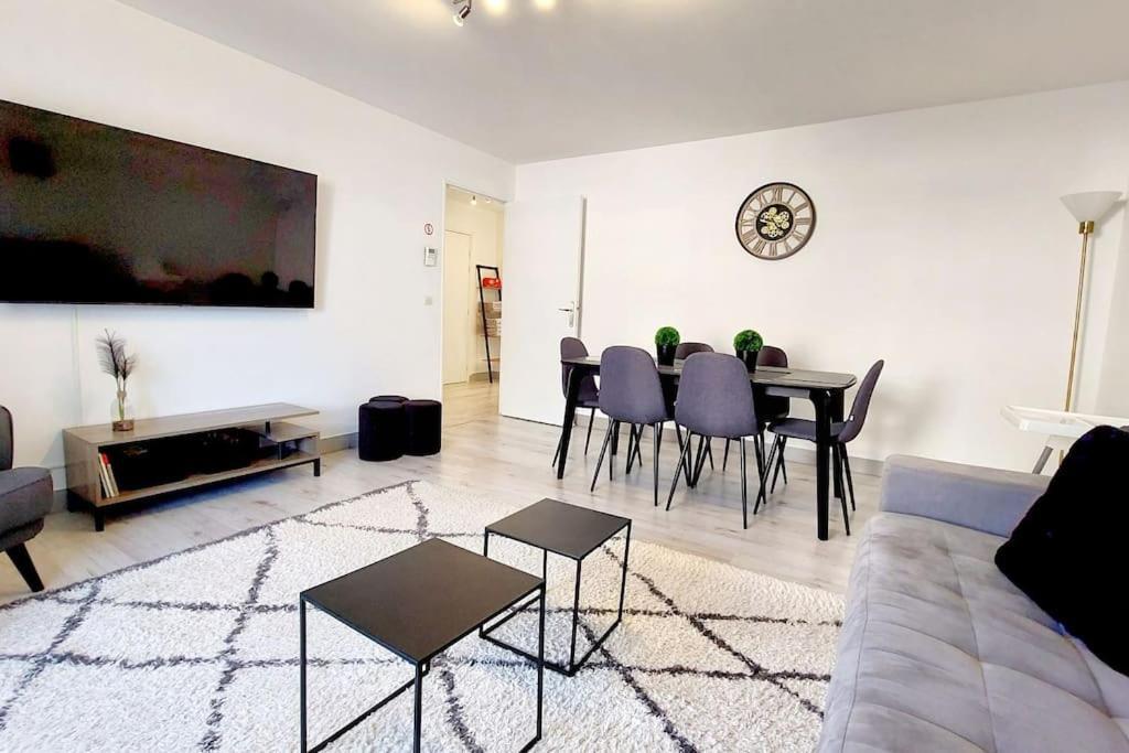 Cosy Home 2, 2 Chambres, 6 Personnes, 3 Min Gare, Parking Cergy Extérieur photo