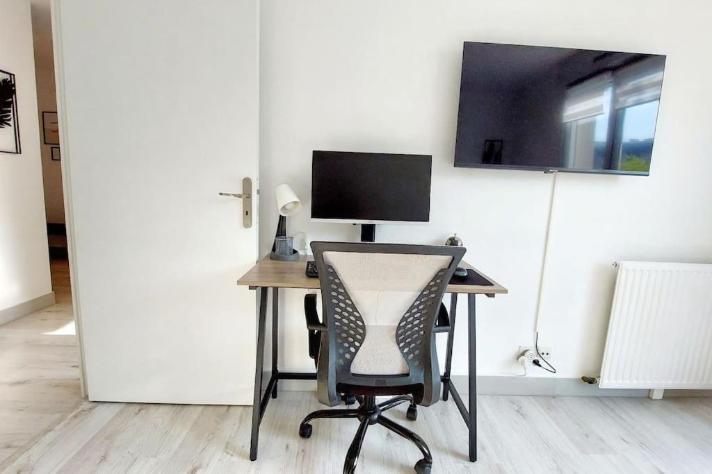Cosy Home 2, 2 Chambres, 6 Personnes, 3 Min Gare, Parking Cergy Extérieur photo